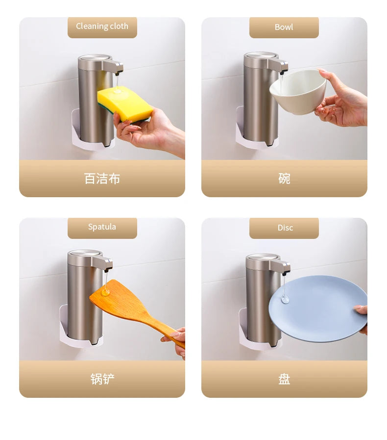 **SteelSence** – Touchless Stainless Steel Automatic Soap Dispenser