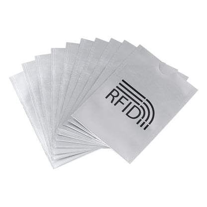 **SecureCard** – 10PCS RFID Anti-Theft Credit Card Protector Sleeves