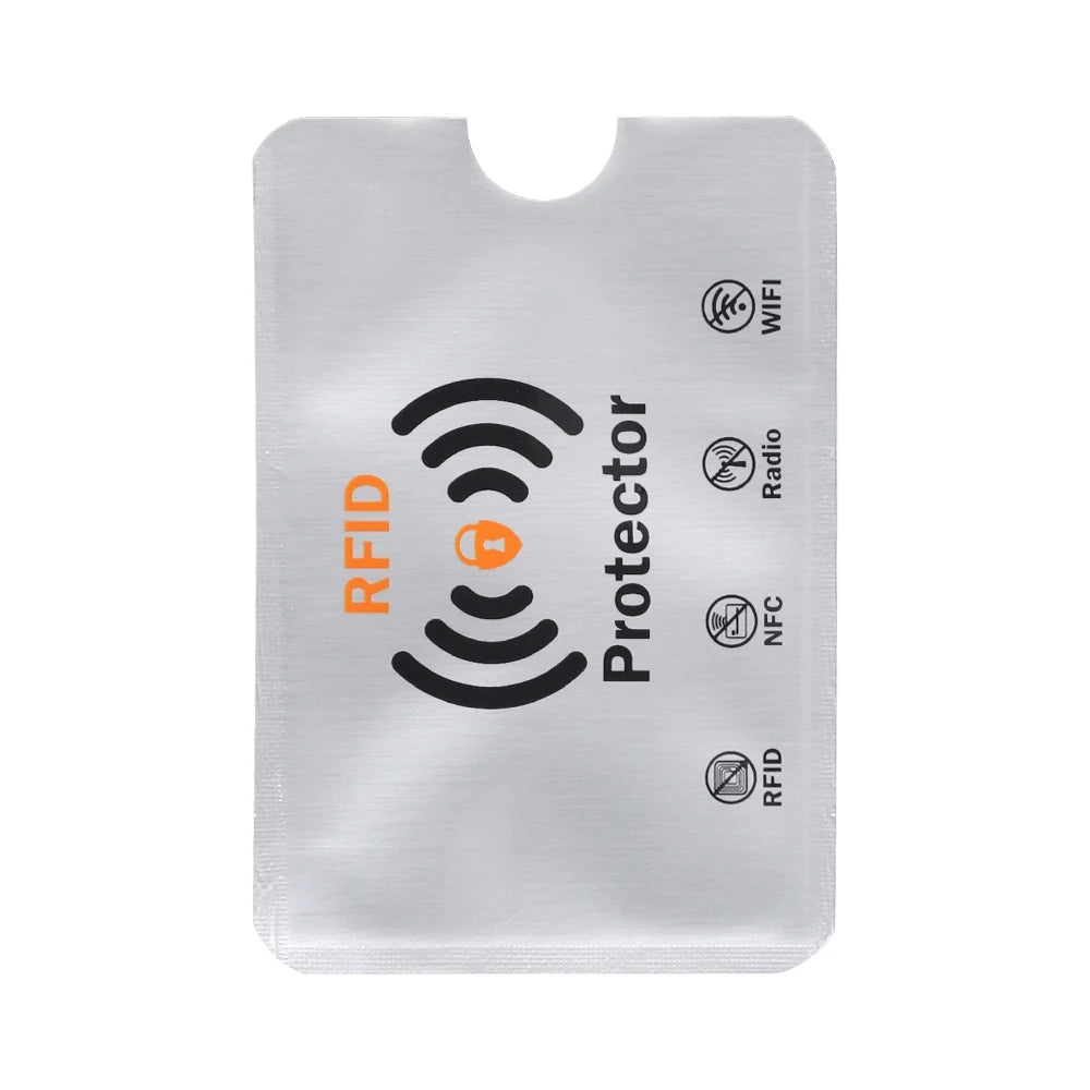 **SecureCard** – 10PCS RFID Anti-Theft Credit Card Protector Sleeves