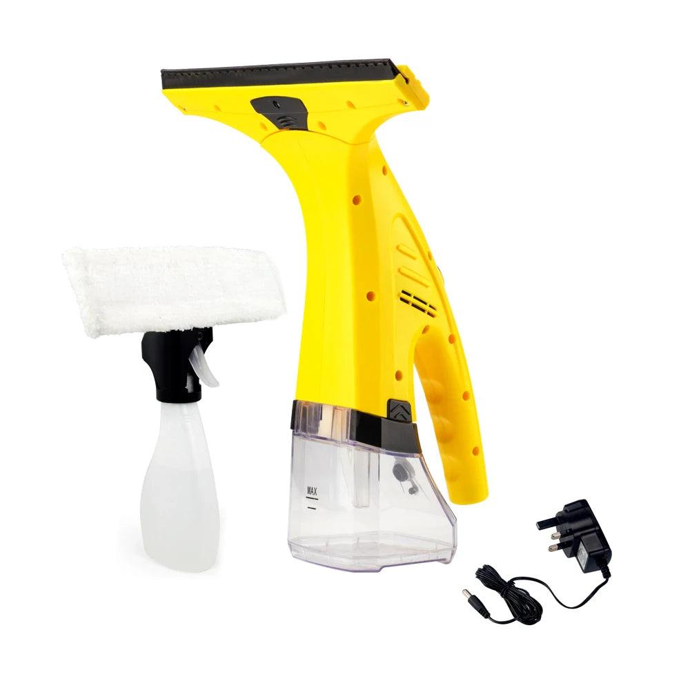 **ClearSwipe** – Cordless Rechargeable Automatic Window Vacuum Squeegee