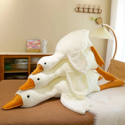 GooseCuddle – Giant White Goose Plush Pillow