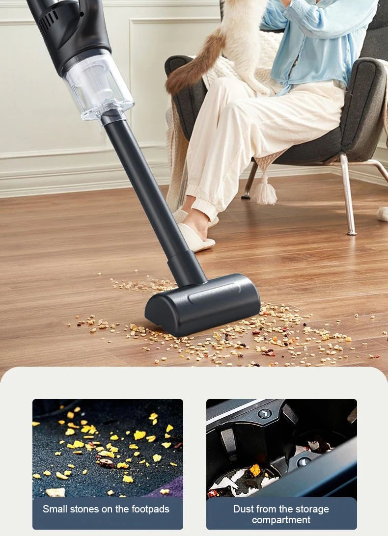 **FlexiClean** – Wireless Cordless Handheld Vacuum for Home, Car, and Pets