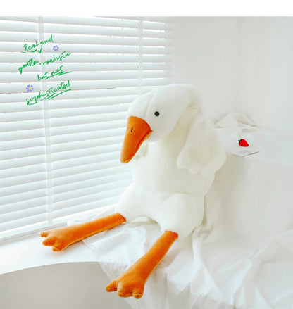 GooseCuddle – Giant White Goose Plush Pillow