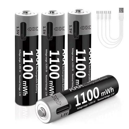 MATOV USB-Li-ion AAA Rechargeable Battery