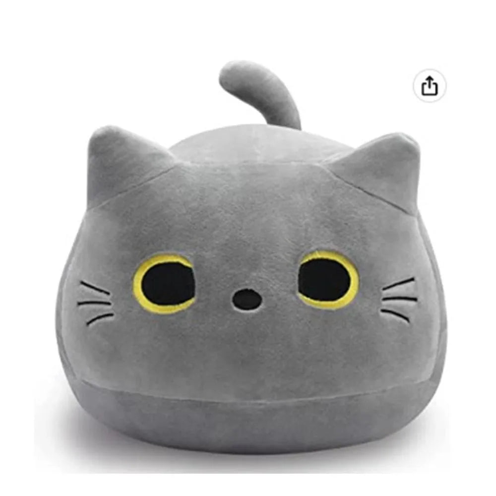 CuddleCat – Black Cat Plush Doll and Pillow