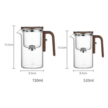 **MagnaBrew** – Teapot with Magnetic Switch and Tea Separation Filter