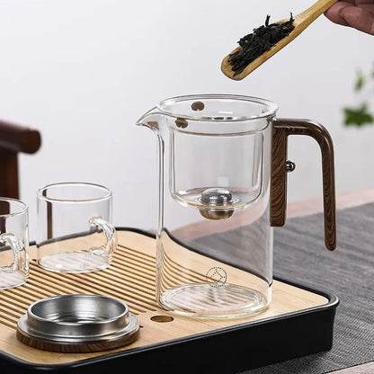 **MagnaBrew** – Teapot with Magnetic Switch and Tea Separation Filter