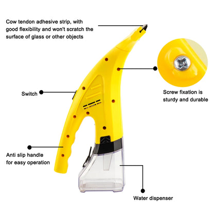 **ClearSwipe** – Cordless Rechargeable Automatic Window Vacuum Squeegee