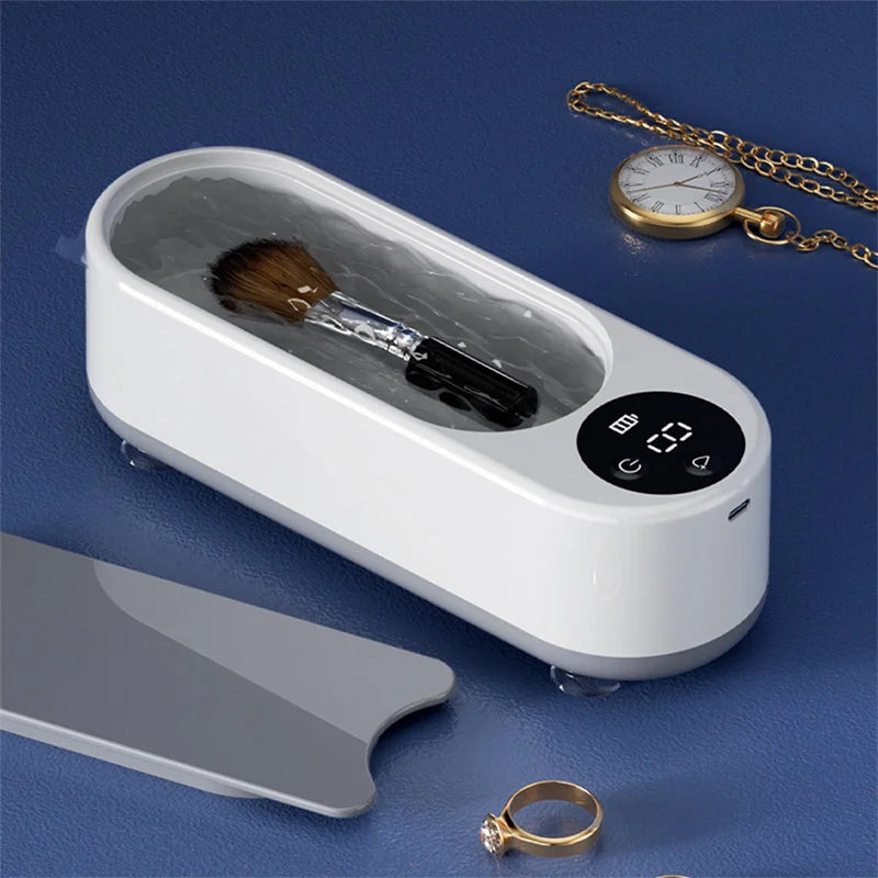 **SparklePod** – Ultrasonic Portable Cleaner for Jewelry and Essentials