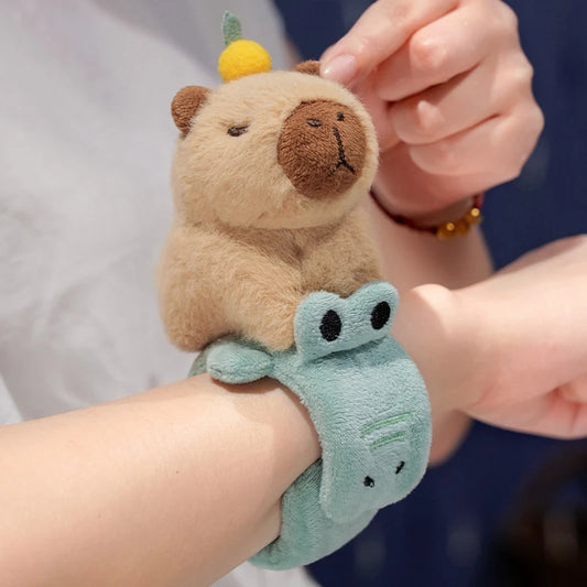 **PawSnap – Fun Animal Plush Wristband for Kids**