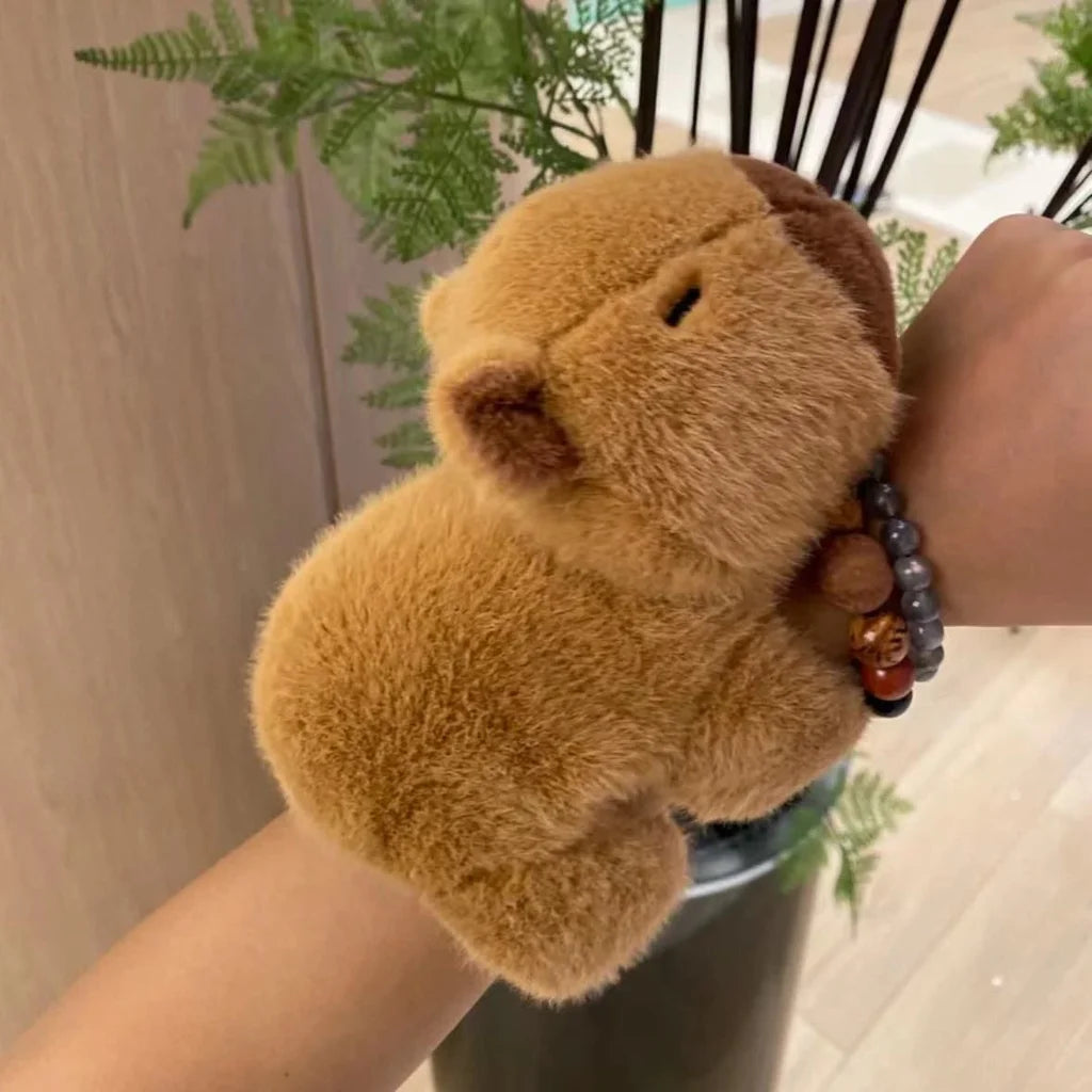 **PawSnap – Fun Animal Plush Wristband for Kids**