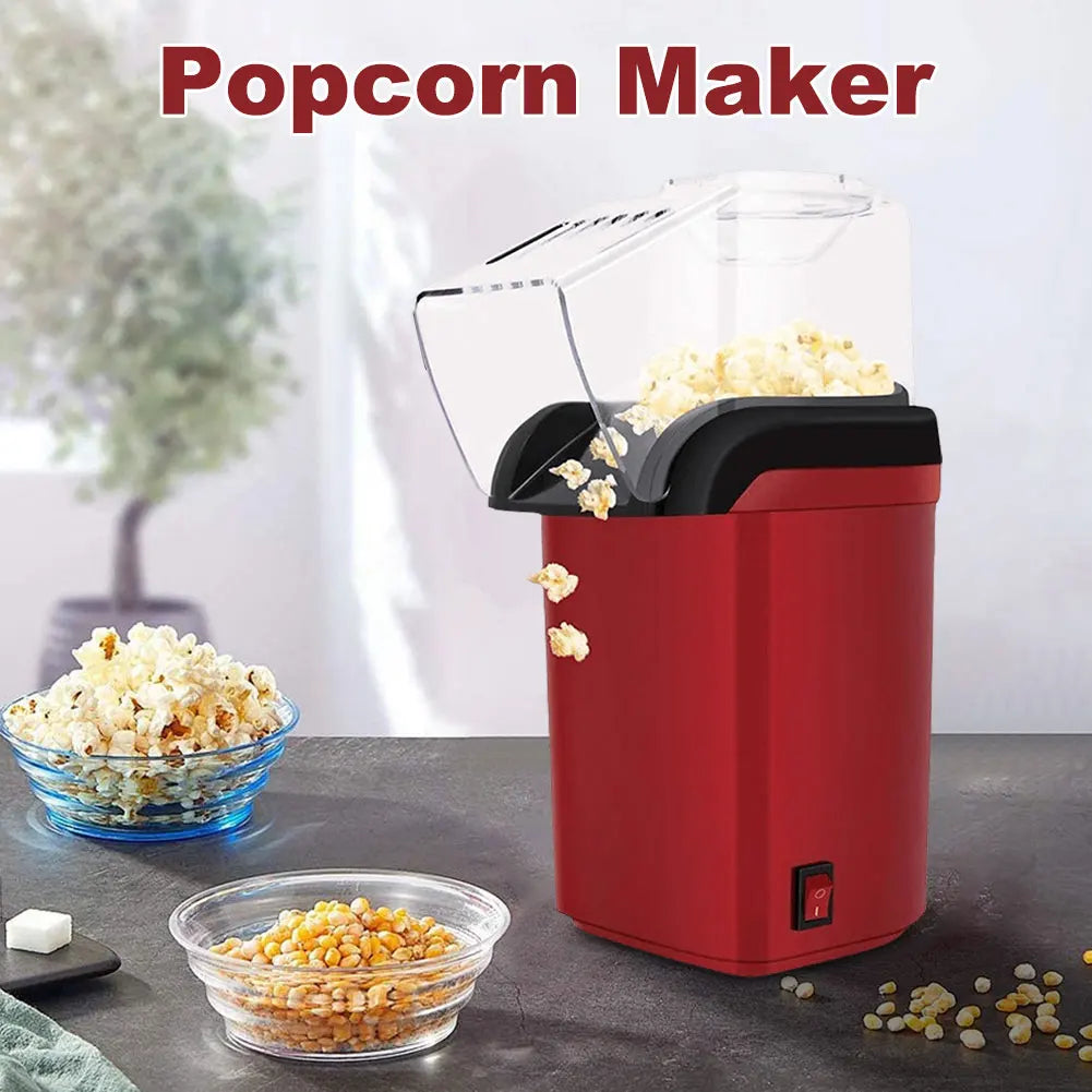 **PopMaster** – Mini Electric Automatic Popcorn Machine for Home Kitchen