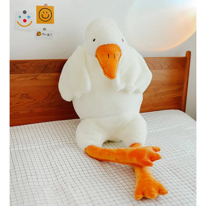 GooseCuddle – Giant White Goose Plush Pillow