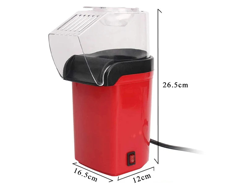 **PopMaster** – Mini Electric Automatic Popcorn Machine for Home Kitchen