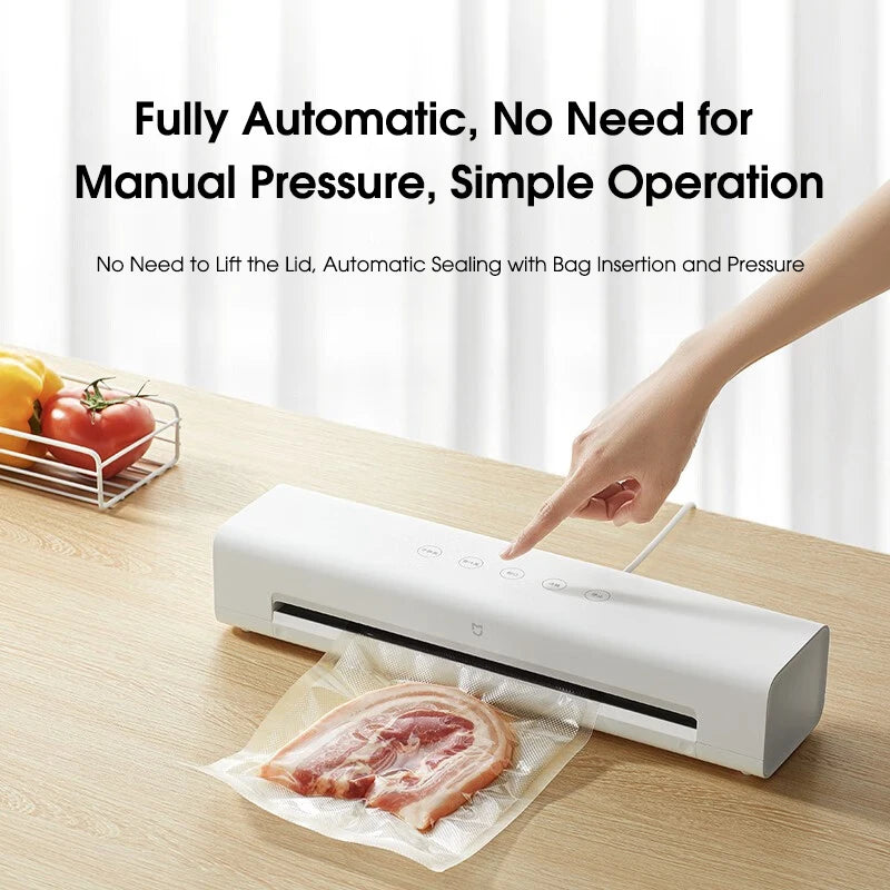 **SealPro** – Xiaomi Mijia 220V Vacuum Sealer with 10 Free Bags for Food Storage