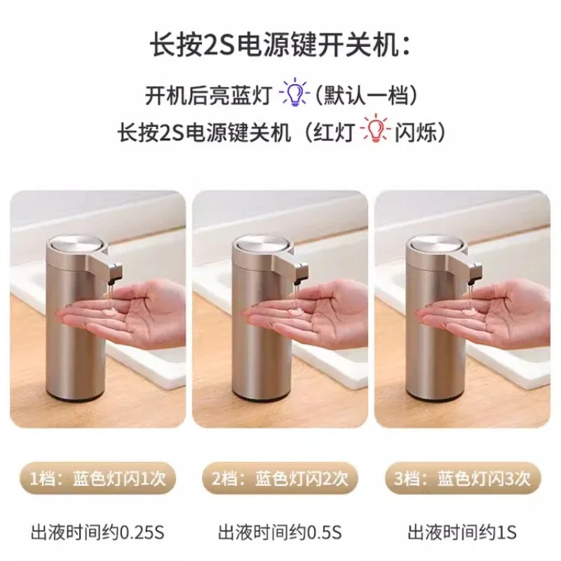 **SteelSence** – Touchless Stainless Steel Automatic Soap Dispenser