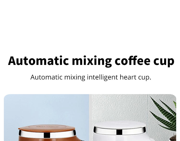 Automatic Stirring Cup Mug Rechargeable