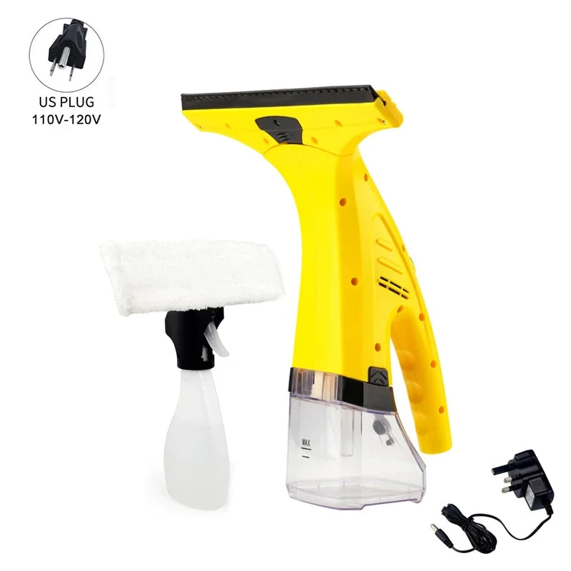 **ClearSwipe** – Cordless Rechargeable Automatic Window Vacuum Squeegee