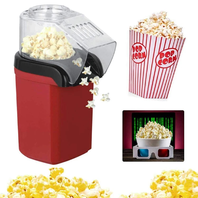 **PopMaster** – Mini Electric Automatic Popcorn Machine for Home Kitchen