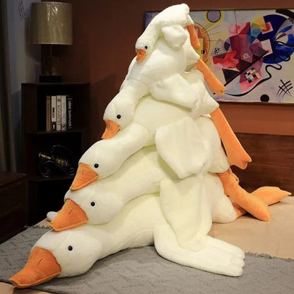 GooseHug– Giant White Goose Plush and Hugging Pillow