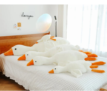 GooseCuddle – Giant White Goose Plush Pillow