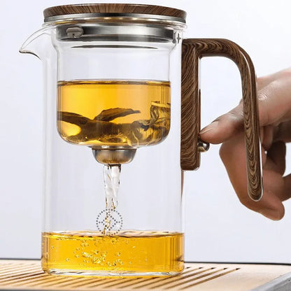 **MagnaBrew** – Teapot with Magnetic Switch and Tea Separation Filter