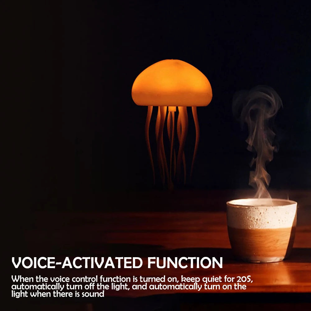 JellyGlow Voice-Controlled Night Light