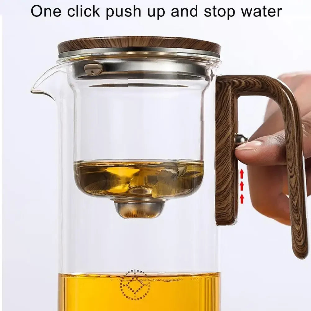 **MagnaBrew** – Teapot with Magnetic Switch and Tea Separation Filter