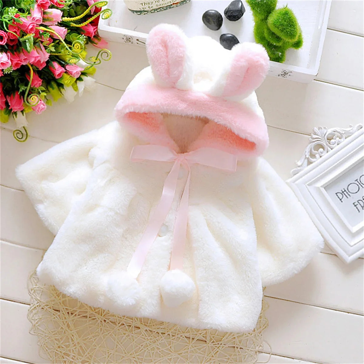 FluffyBunny Baby Jacket – The Perfect Winter Coat for Your Little One!