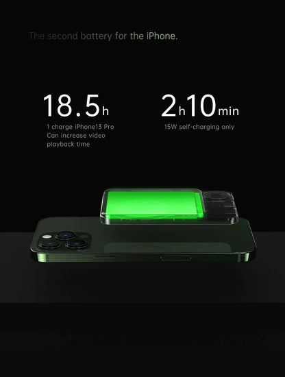 **MagPower** – 100000mAh Wireless Magnetic Power Bank for Smartphones