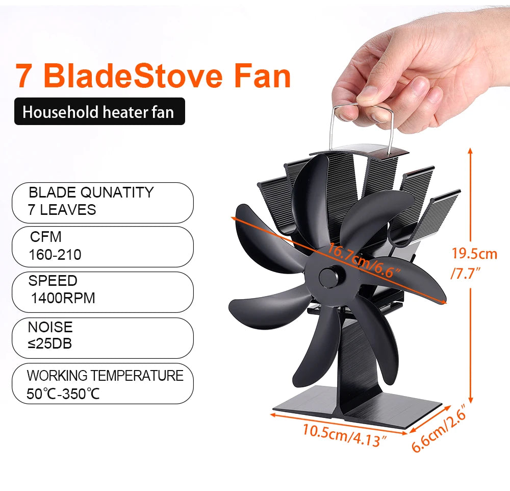 **Efficient Heat Circulation: The Ultimate Self-Powered Stove Fan**