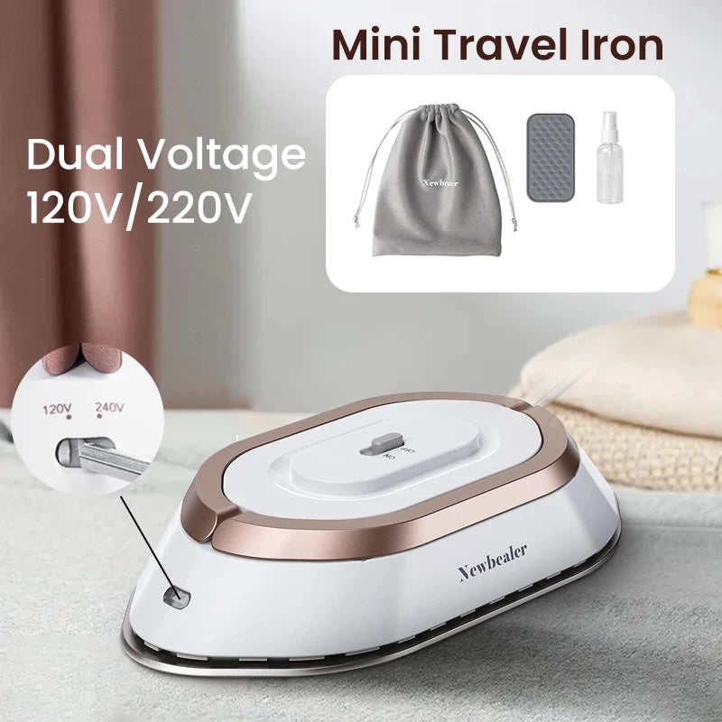 **IronGo – Portable Mini Travel Electric Iron**